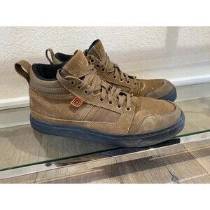 5.11 Tactical Norris Sneakers Boots Mens Sz 9.5 Coyote Brown Black Combat Hiking